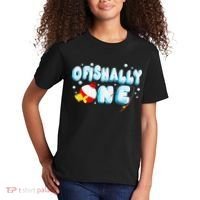 Ofishally One Birthday Outfit For Fish Lover Kids T-Shirt thumb 2