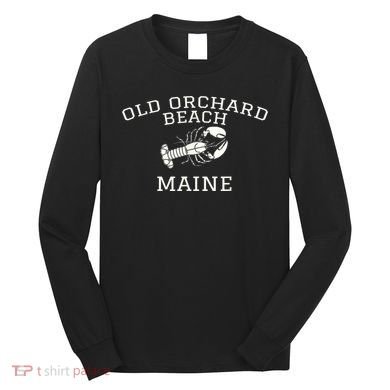 Old Orchard Beach Maine Lobster Long Sleeve Shirt