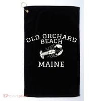 Old Orchard Beach Maine Lobster Golf Towel thumb 0