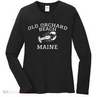 Old Orchard Beach Maine Lobster Women's Long Sleeve Shirt thumb 0