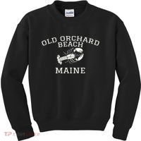 Old Orchard Beach Maine Lobster Kids Sweatshirt thumb 0