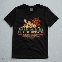 Out Of Breath Hiking Society Ill Be There In A Minute T-Shirt thumb 5