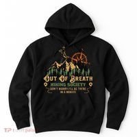 Out Of Breath Hiking Society Hoodie thumb 0