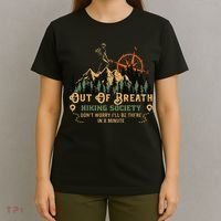 Out Of Breath Hiking Society T-Shirt thumb 4