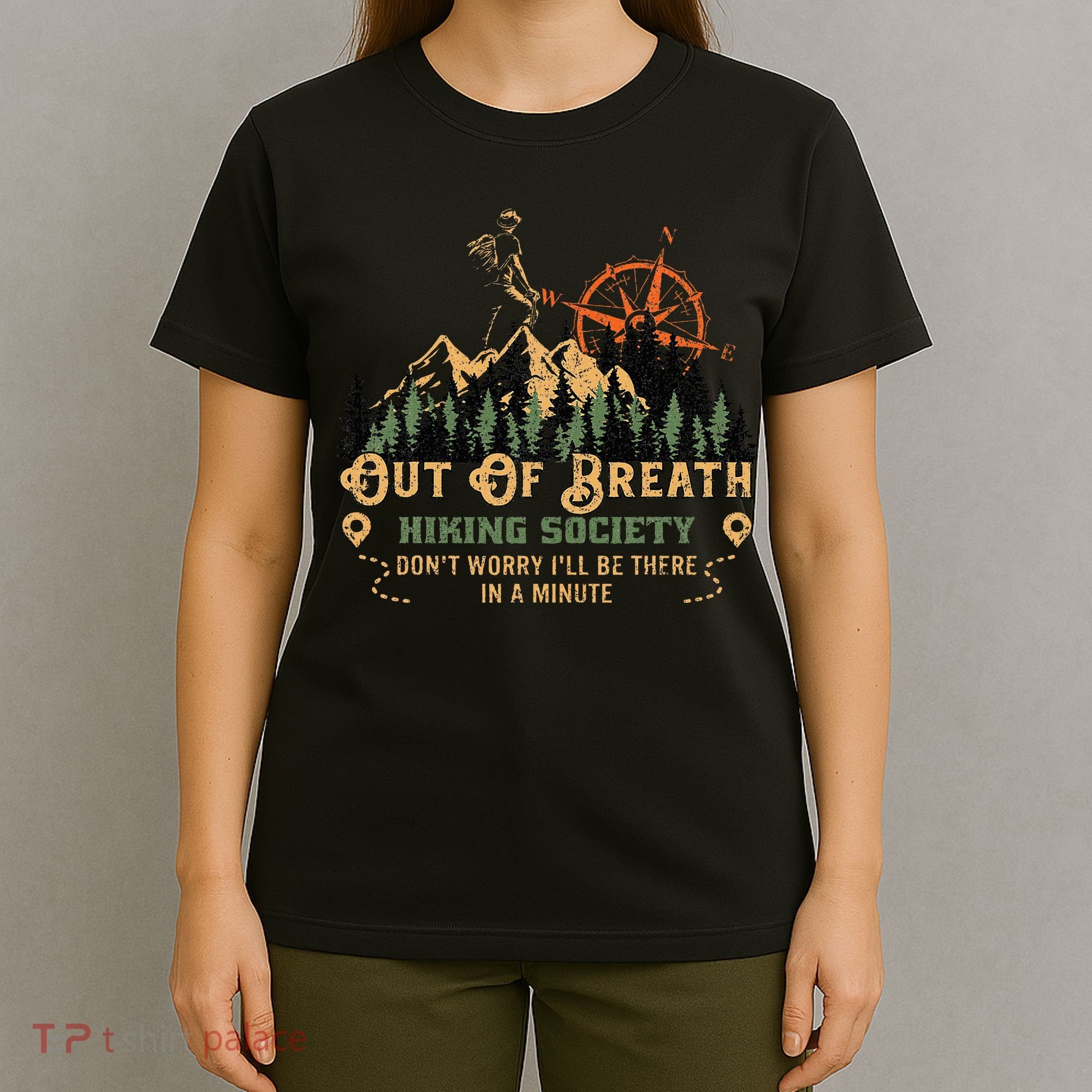 Out Of Breath Hiking Society T-Shirt
