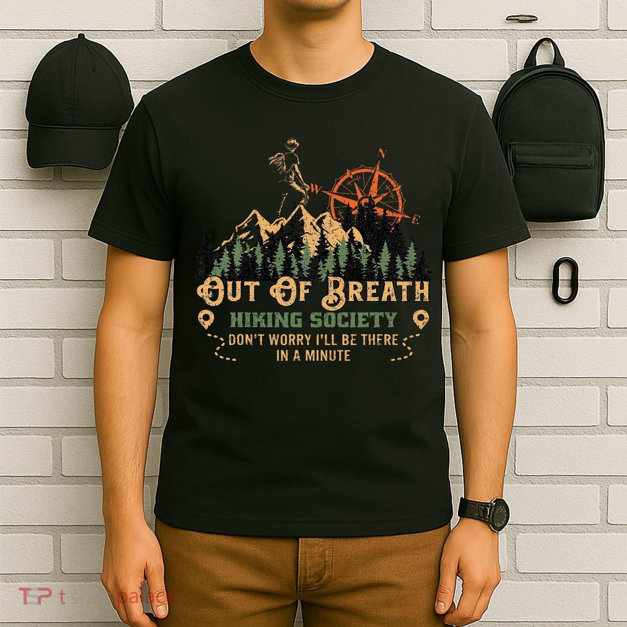 Out Of Breath Hiking Society T-Shirt