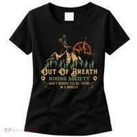 Out Of Breath Hiking Society Women's T-Shirt thumb 0