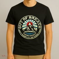 Out Of Breath Hiking Society T-Shirt thumb 3