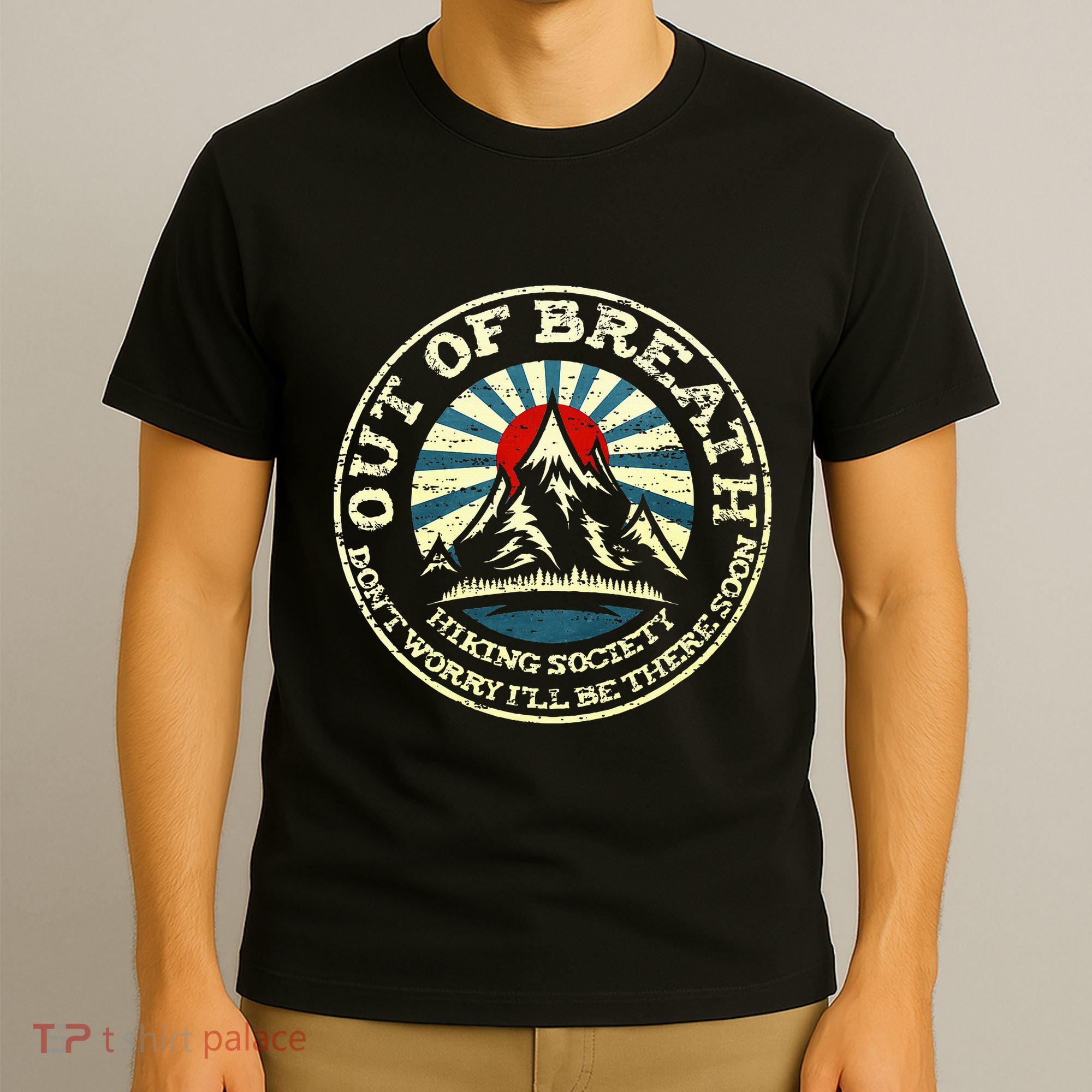 Out Of Breath Hiking Society T-Shirt