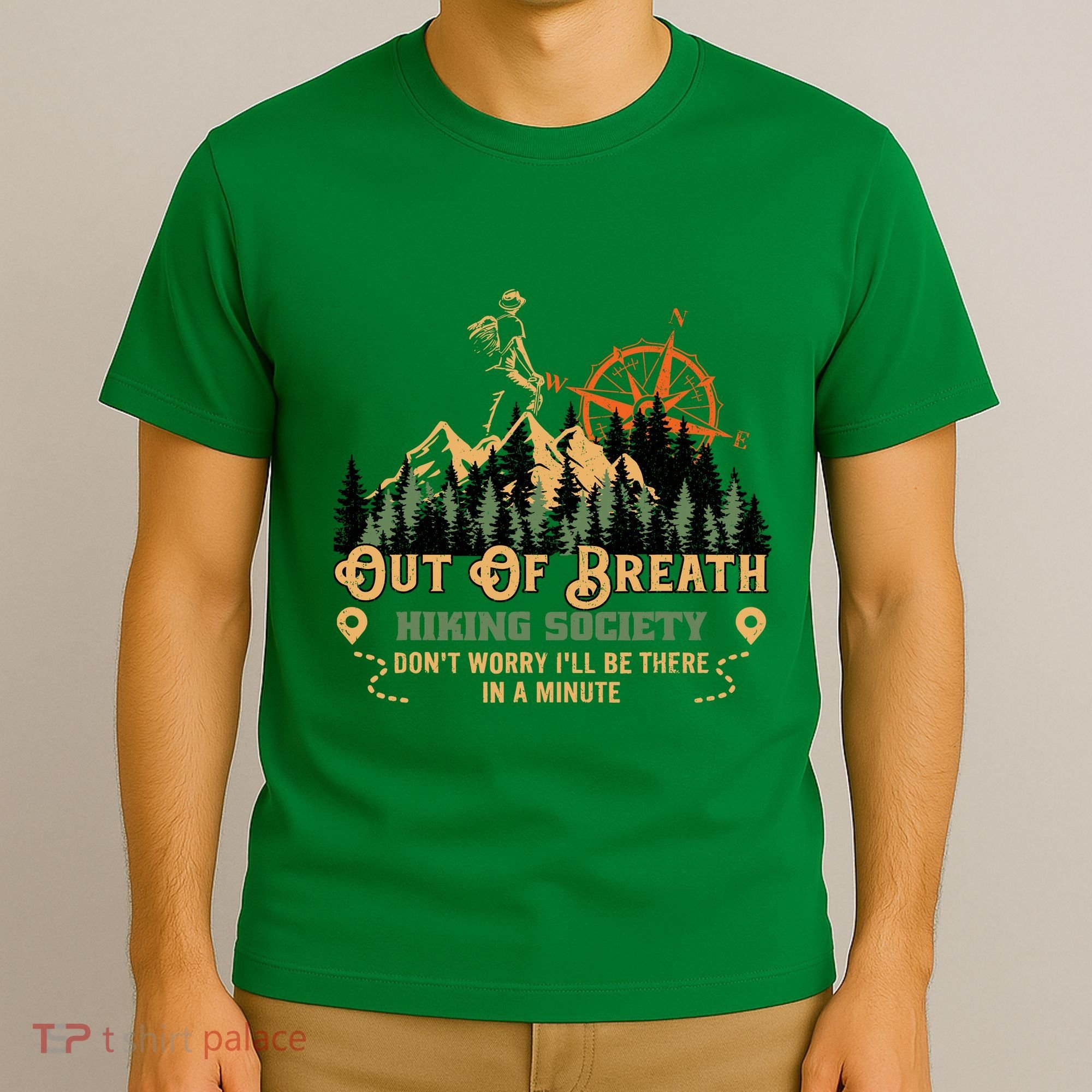 Out Of Breath Hiking Society T-Shirt