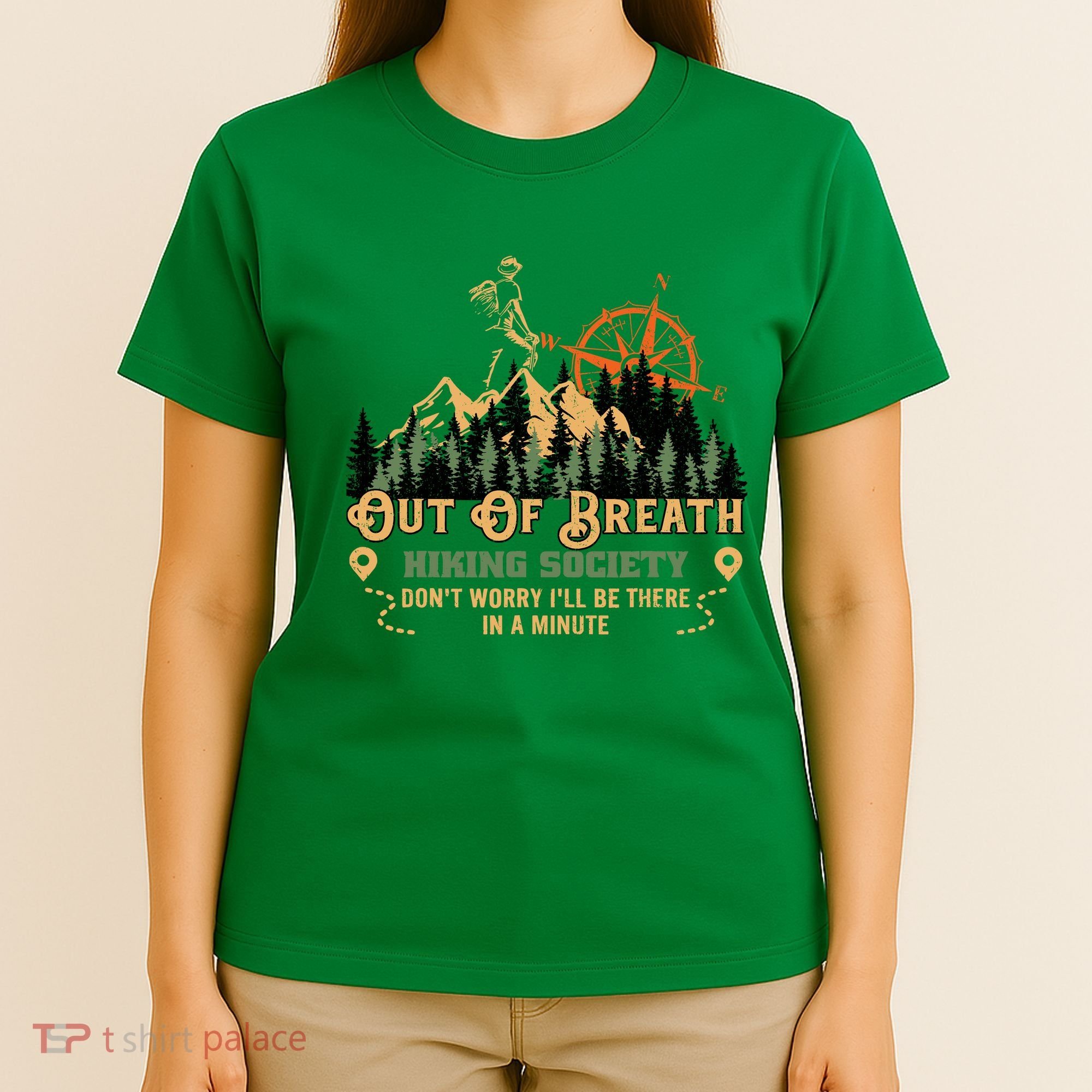 Out Of Breath Hiking Society T-Shirt