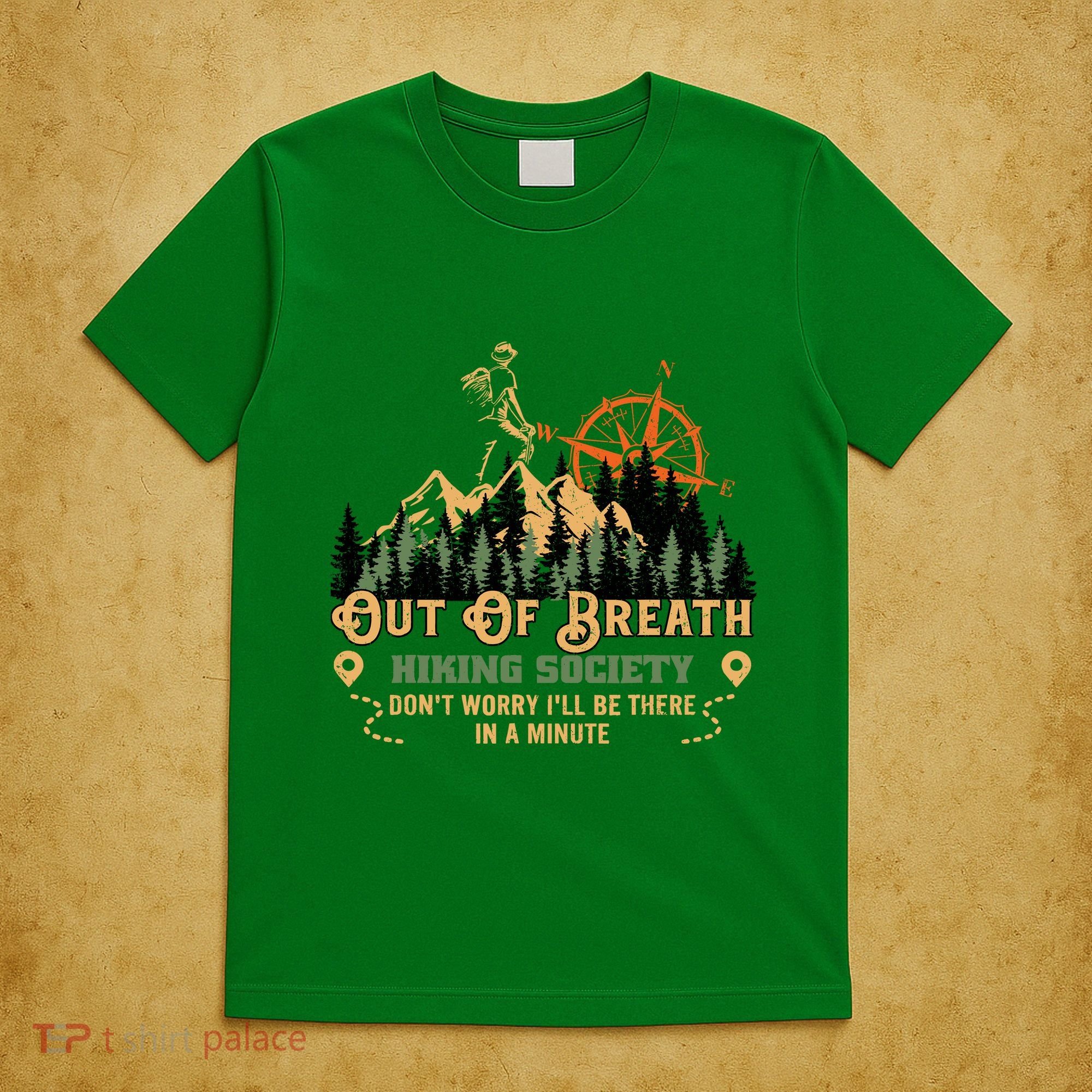 Out Of Breath Hiking Society T-Shirt