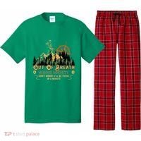 Out Of Breath Hiking Society Pajama Set thumb 0