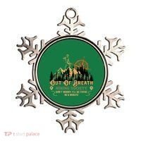 Out Of Breath Hiking Society Ornament thumb 0