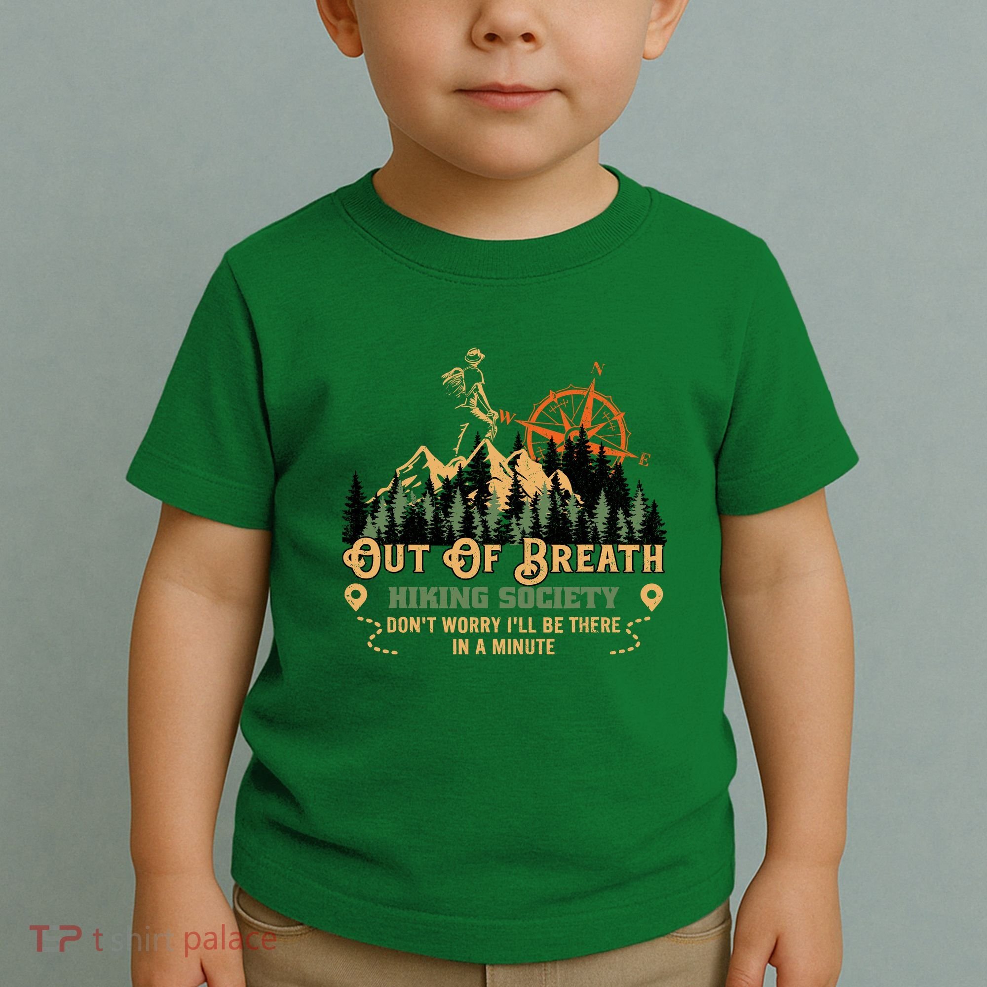 Out Of Breath Hiking Society Toddler T-Shirt