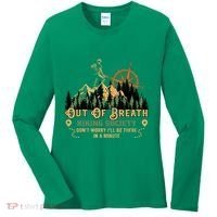 Out Of Breath Hiking Society Women's Long Sleeve Shirt thumb 0