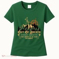 Out Of Breath Hiking Society Women's T-Shirt thumb 0