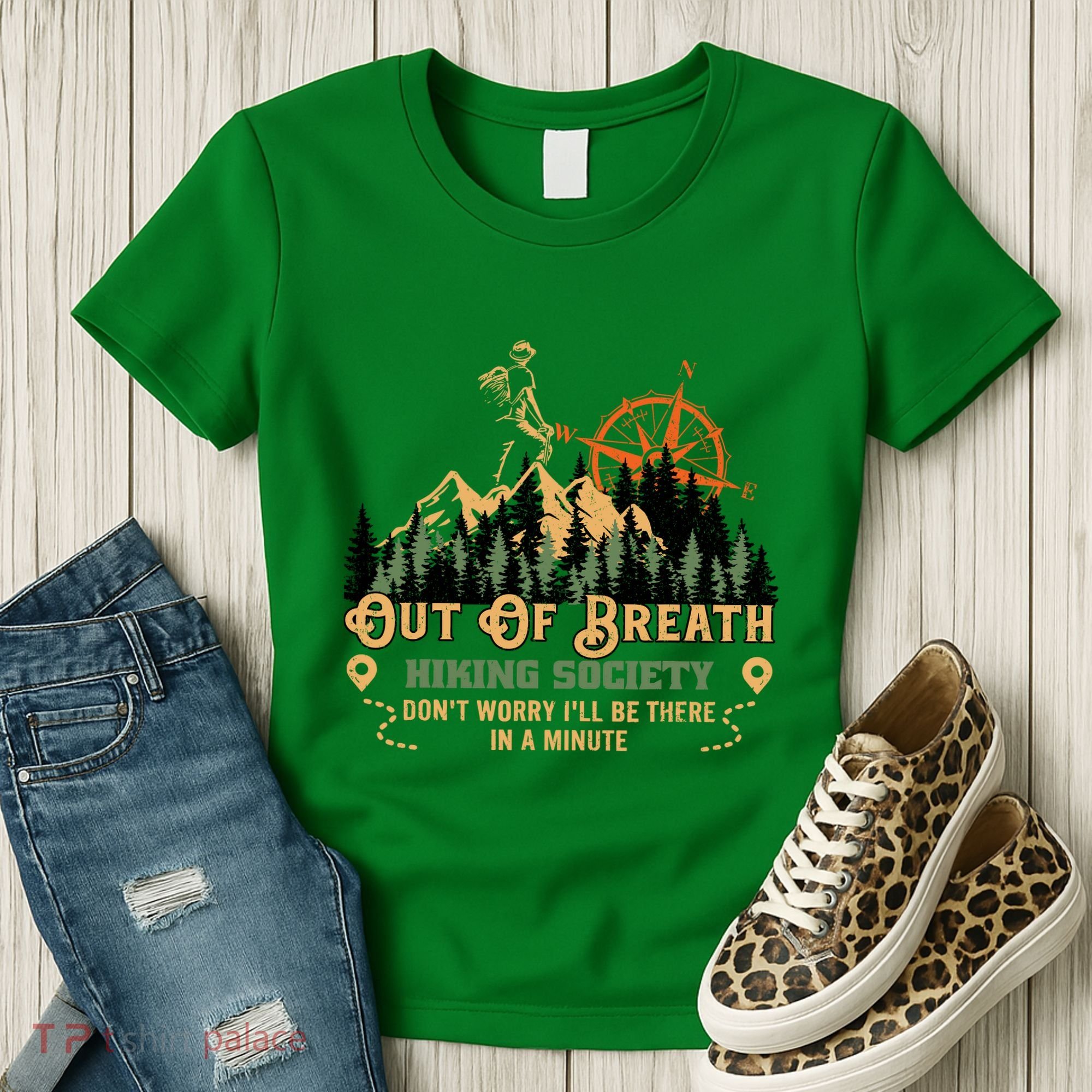Out Of Breath Hiking Society Women's T-Shirt