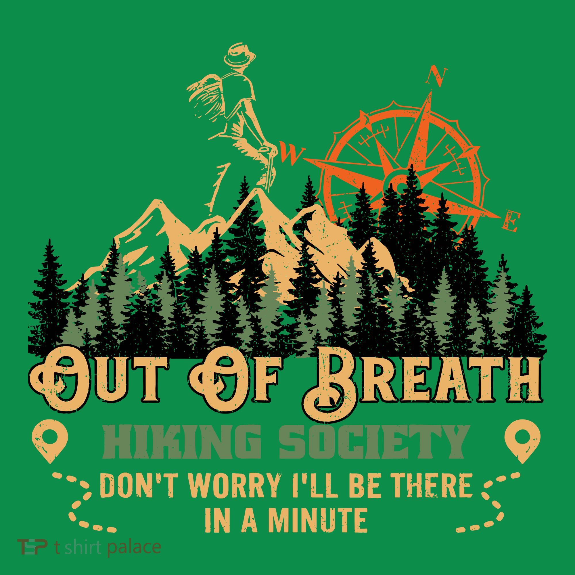 Out Of Breath Hiking Society Women's T-Shirt