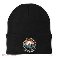 Out Of Breath Hiking Society DonT Worry ILl Be There In A Beanie thumb 0