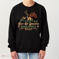 Out Of Breath Hiking Society Women's Sweatshirt thumb 0