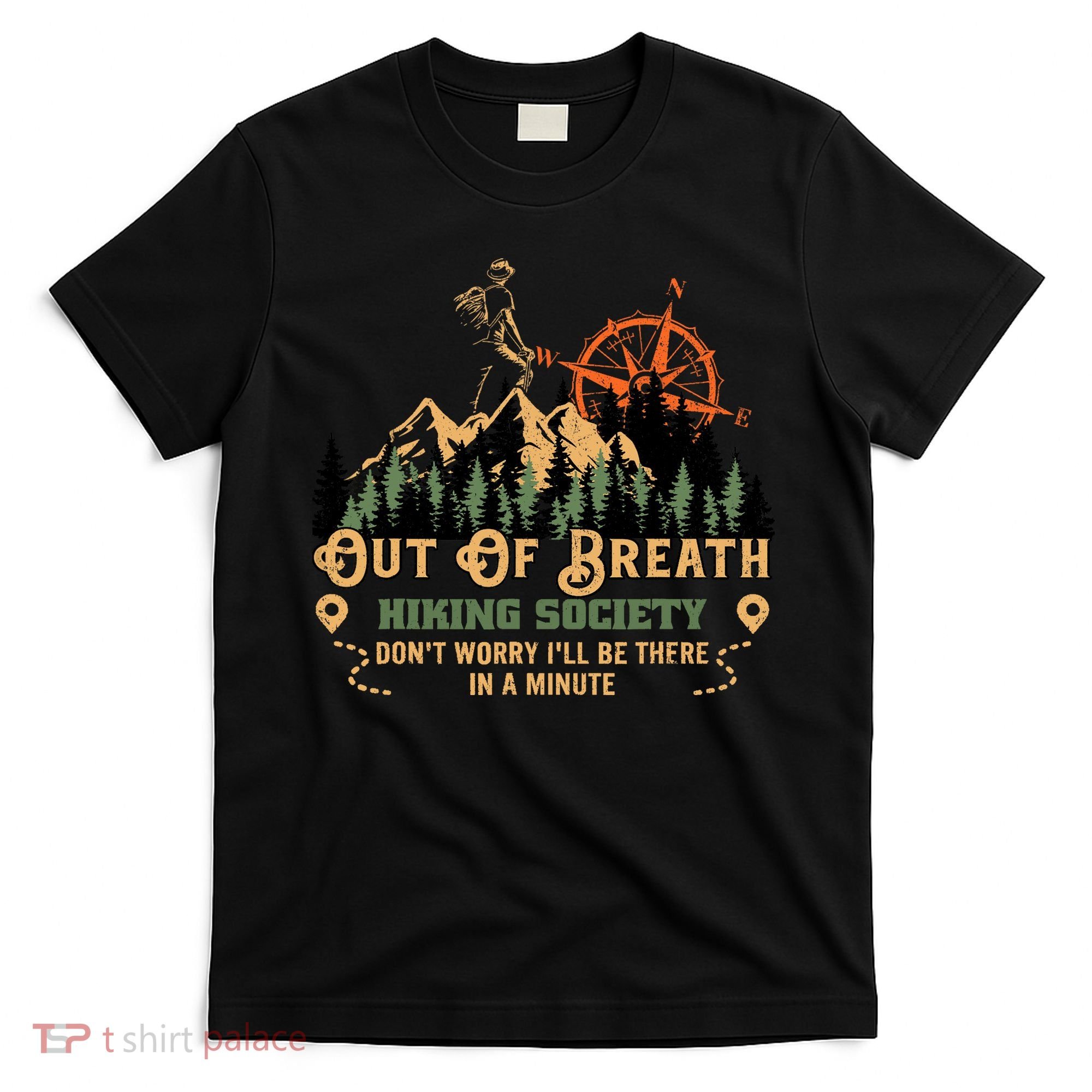 Out Of Breath Hiking Society T-Shirt