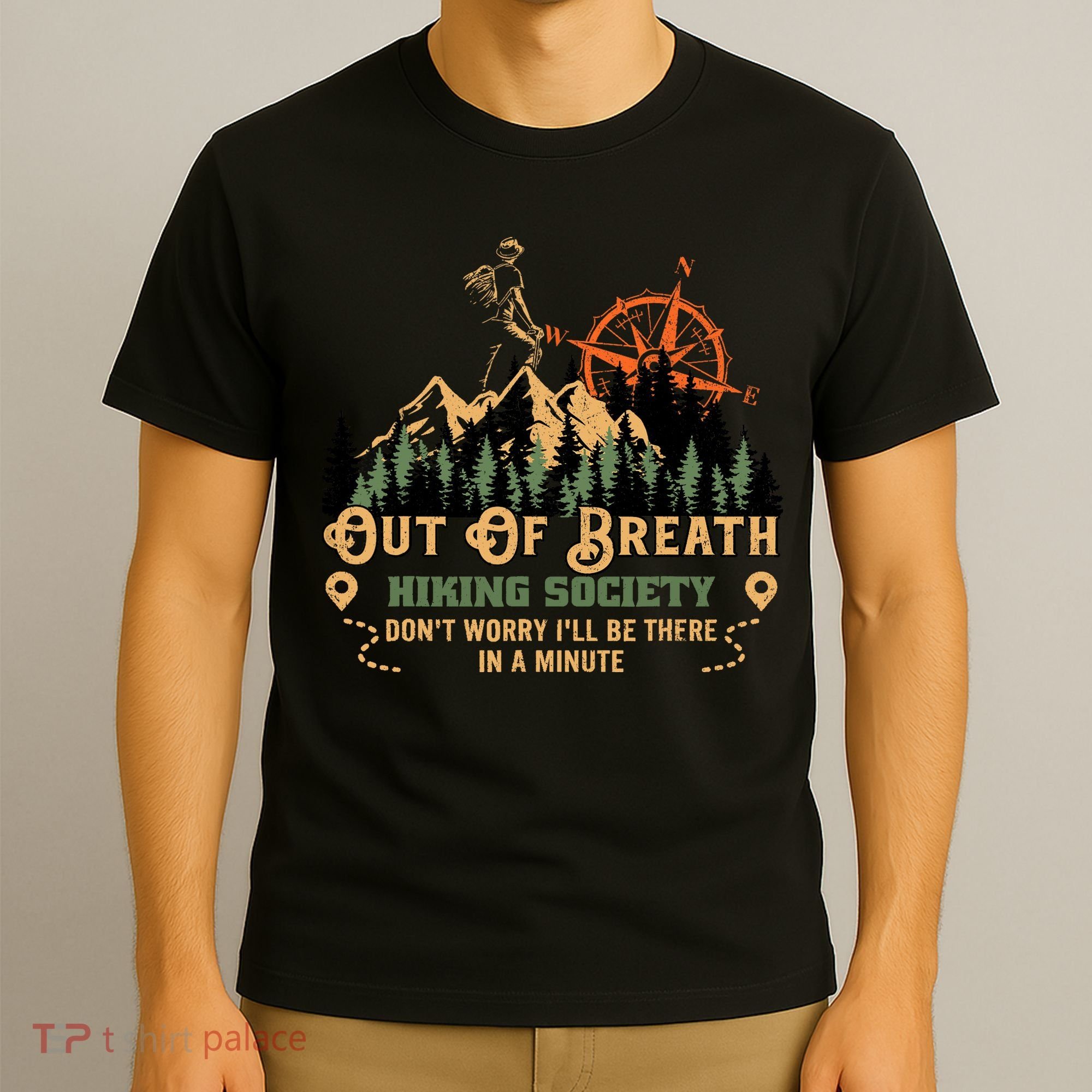Out Of Breath Hiking Society T-Shirt