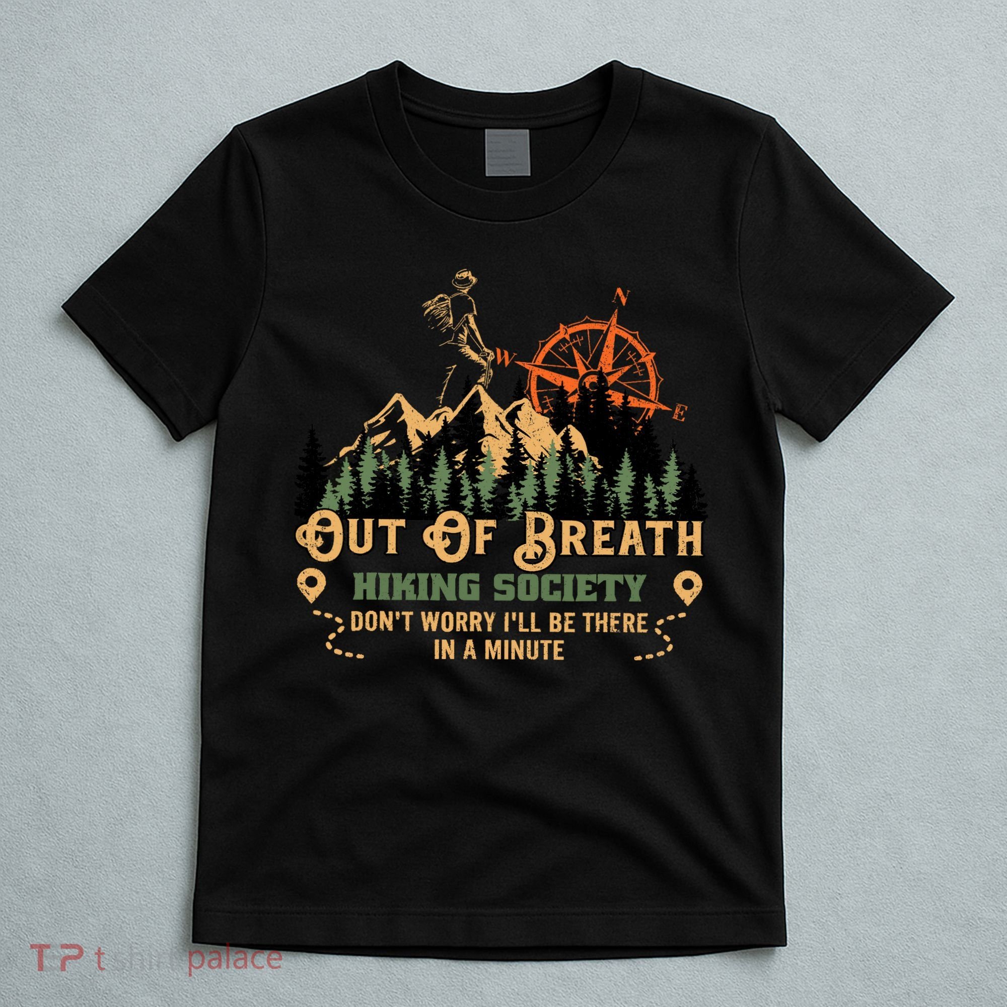 Out Of Breath Hiking Society T-Shirt