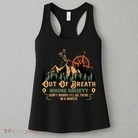 Out Of Breath Hiking Society Women's Tank Top thumb 3