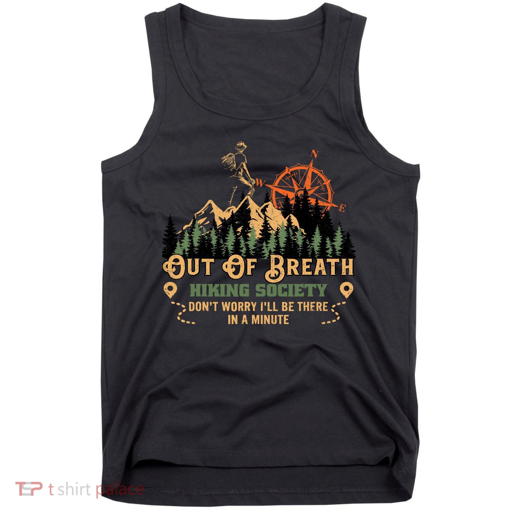 Out Of Breath Hiking Society Tank Top