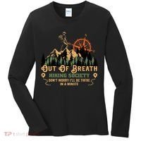 Out Of Breath Hiking Society Women's Long Sleeve Shirt thumb 0