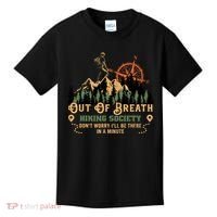 Out Of Breath Hiking Society Kids T-Shirt thumb 0