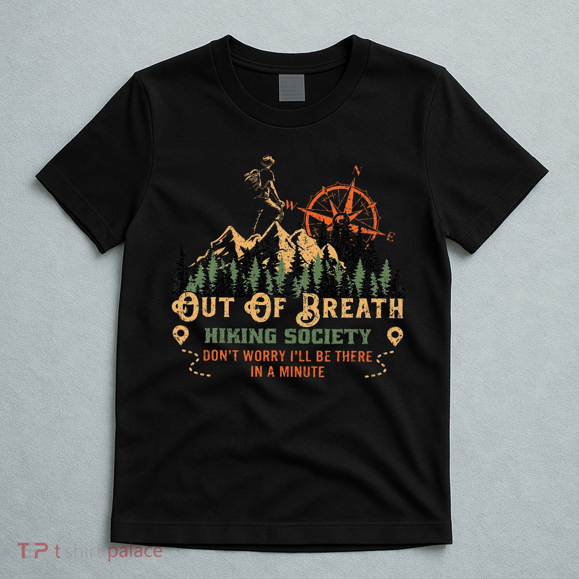 Out Of Breath Hiking Society T-Shirt