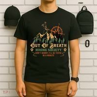 Out Of Breath Hiking Society T-Shirt thumb 6