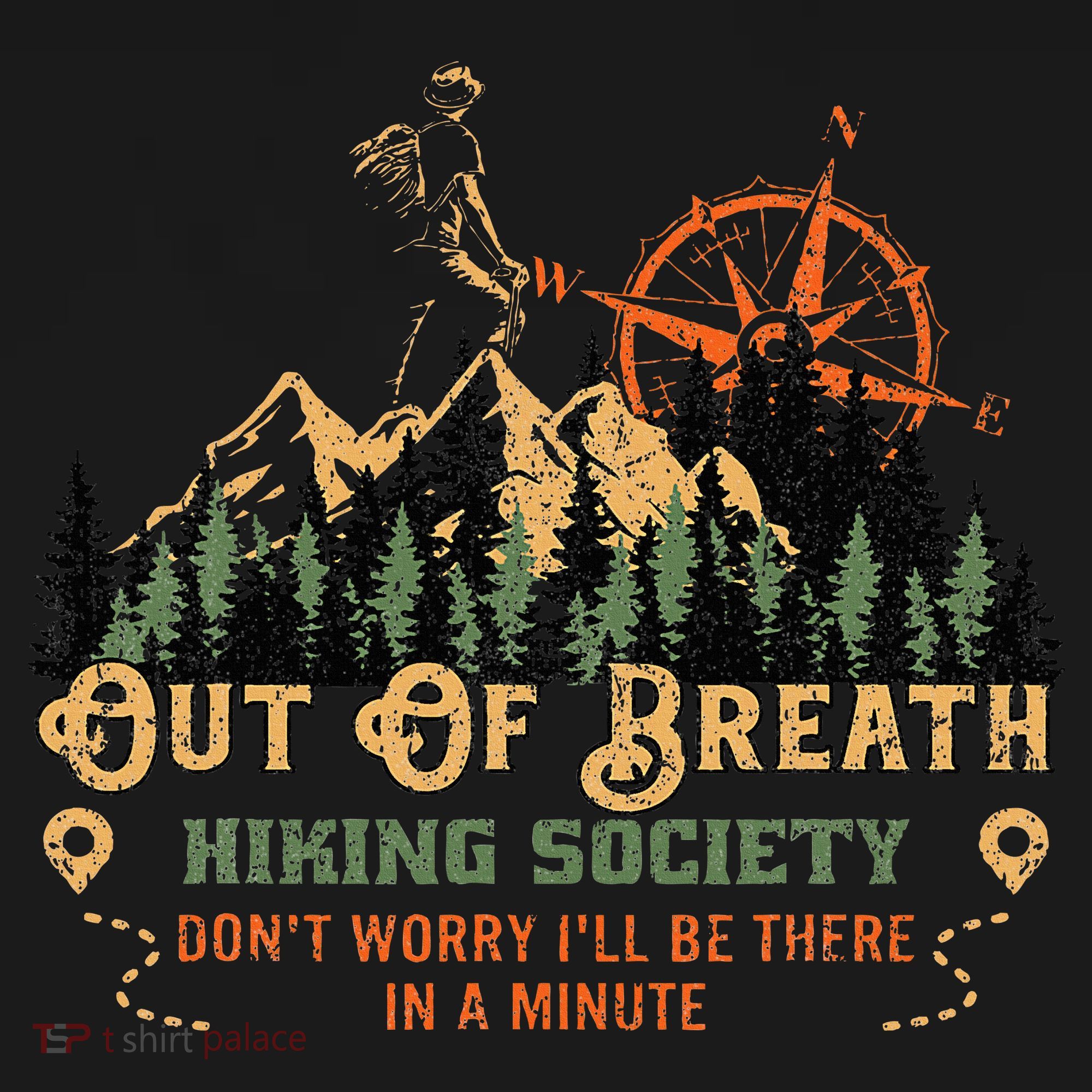 Out Of Breath Hiking Society Women's Tank Top