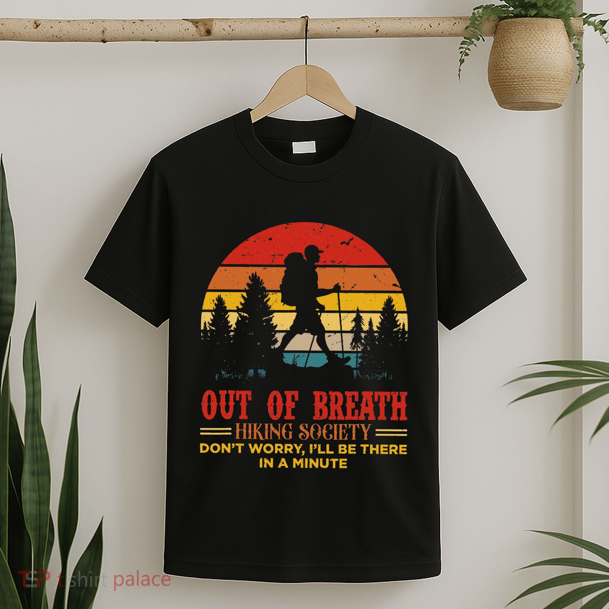 Out Of Breath Hiking Society T-Shirt