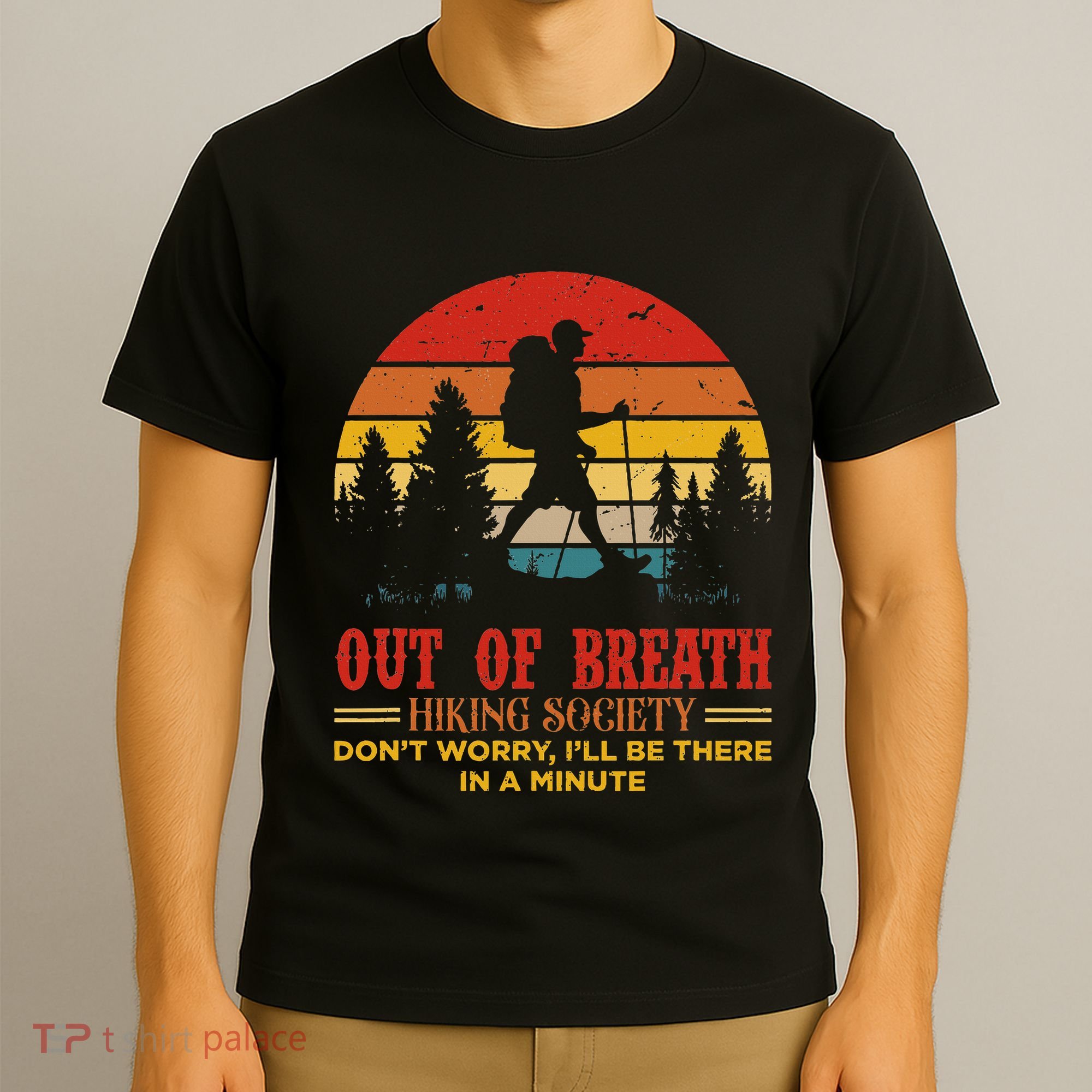 Out Of Breath Hiking Society T-Shirt