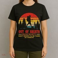 Out Of Breath Hiking Society T-Shirt thumb 4