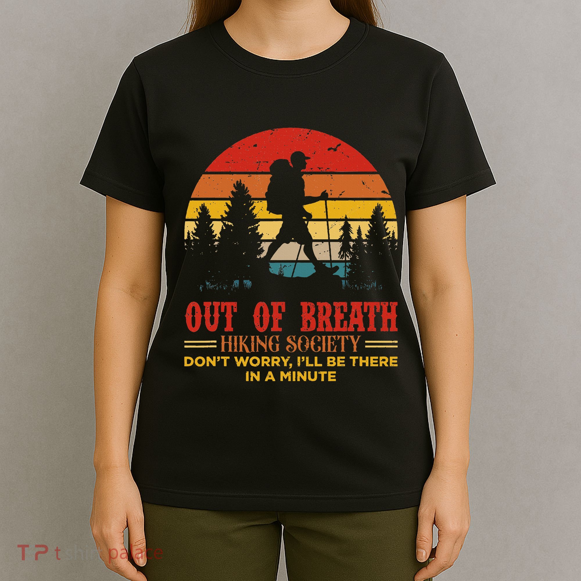 Out Of Breath Hiking Society T-Shirt