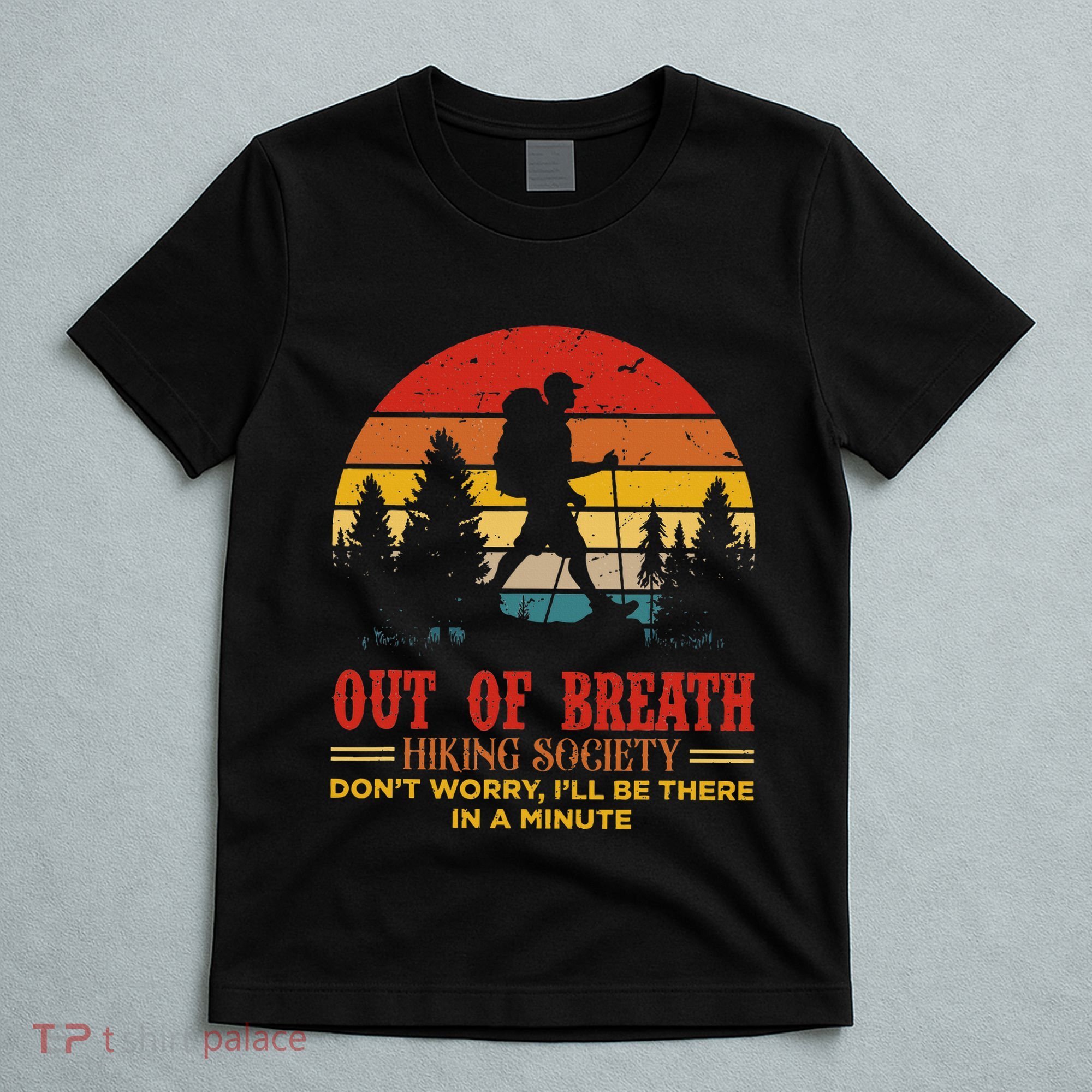 Out Of Breath Hiking Society T-Shirt