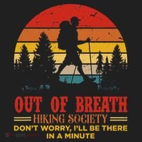 Out Of Breath Hiking Society Hat thumb 2