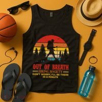 Out Of Breath Hiking Society Tank Top thumb 4