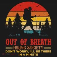 Out Of Breath Hiking Society Visor thumb 3