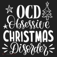 OCD Obsessive Christmas Disorder Funny Beanie thumb 2