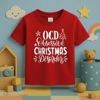 OCD Obsessive Christmas Disorder Funny Toddler T-Shirt thumb 3