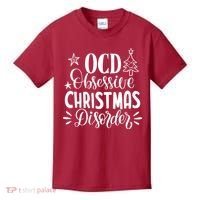 OCD Obsessive Christmas Disorder Funny Kids T-Shirt thumb 0