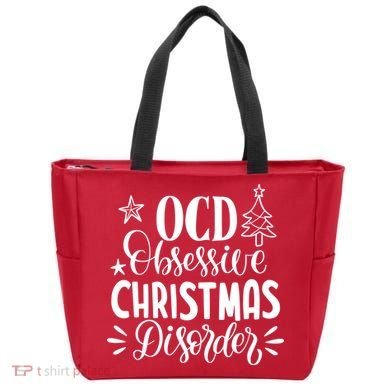 OCD Obsessive Christmas Disorder Funny Tote Bag