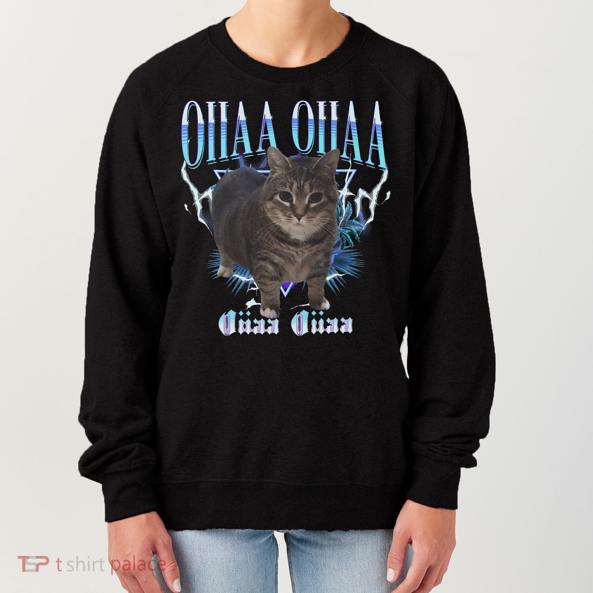 Oiia Oiia Cat Brainrot Women's Sweatshirt