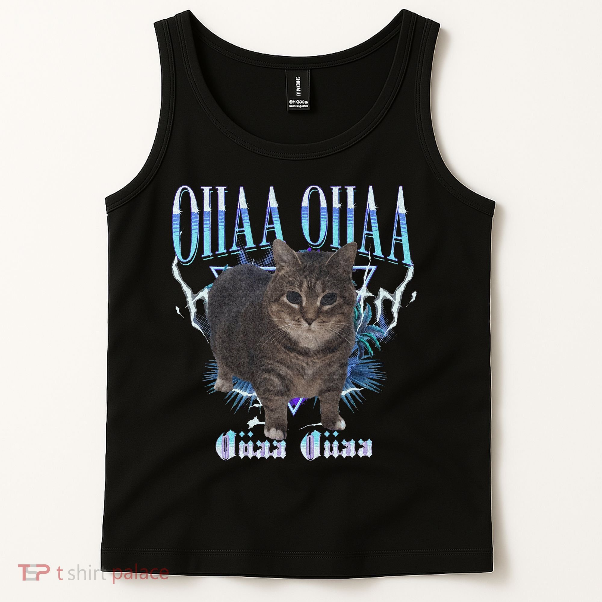 Oiia Oiia Cat Brainrot Tank Top