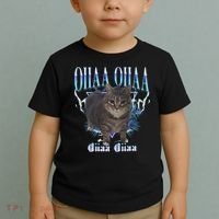 Oiia Oiia Cat Brainrot Toddler T-Shirt thumb 2